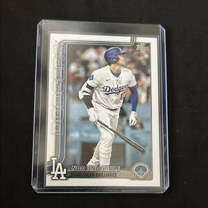 Topps Shohei Ohtani Dodgers Card